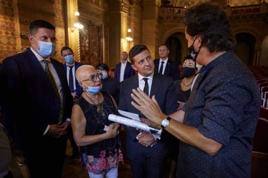 Хобарт Ерл та Президент України Володимир Зеленський